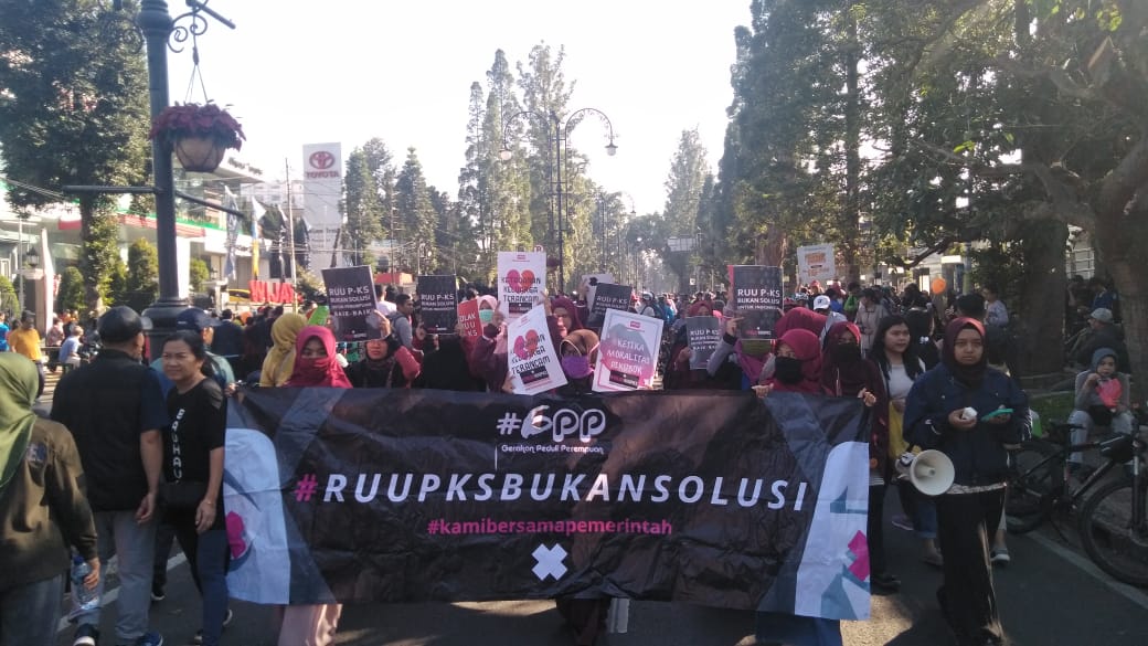 Warga Bandung Kembali Gelar Kampanye Tolak RUU PKS